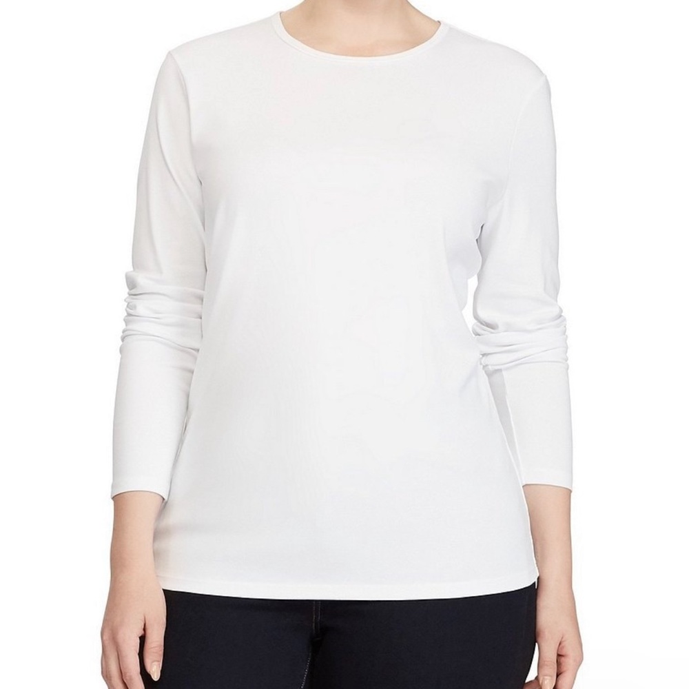 Lauren Ralph Lauren Plus Size Long Sleeve Top
